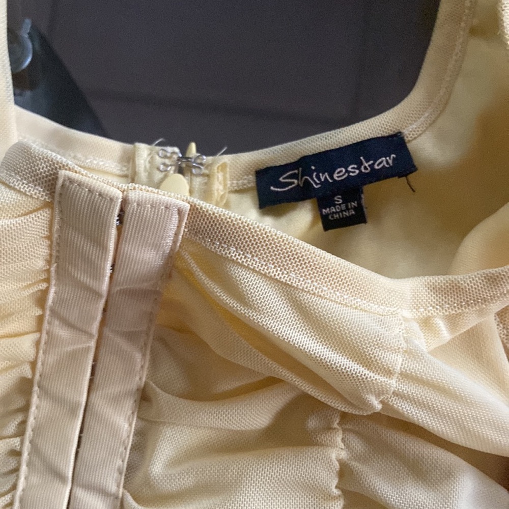Shinestar ruched dress - Picture 7 of 7